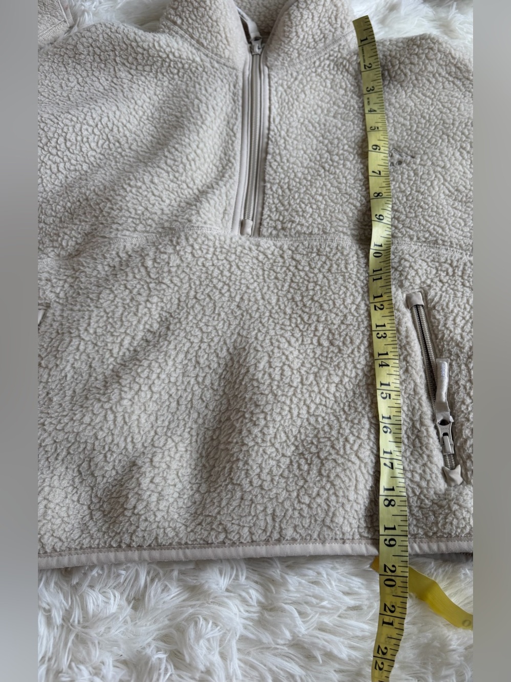 Aritzia Tna Polartec® Thermal Pro™ 1/2 Zip Hi-Hip Sweater - Picture 5 of 11